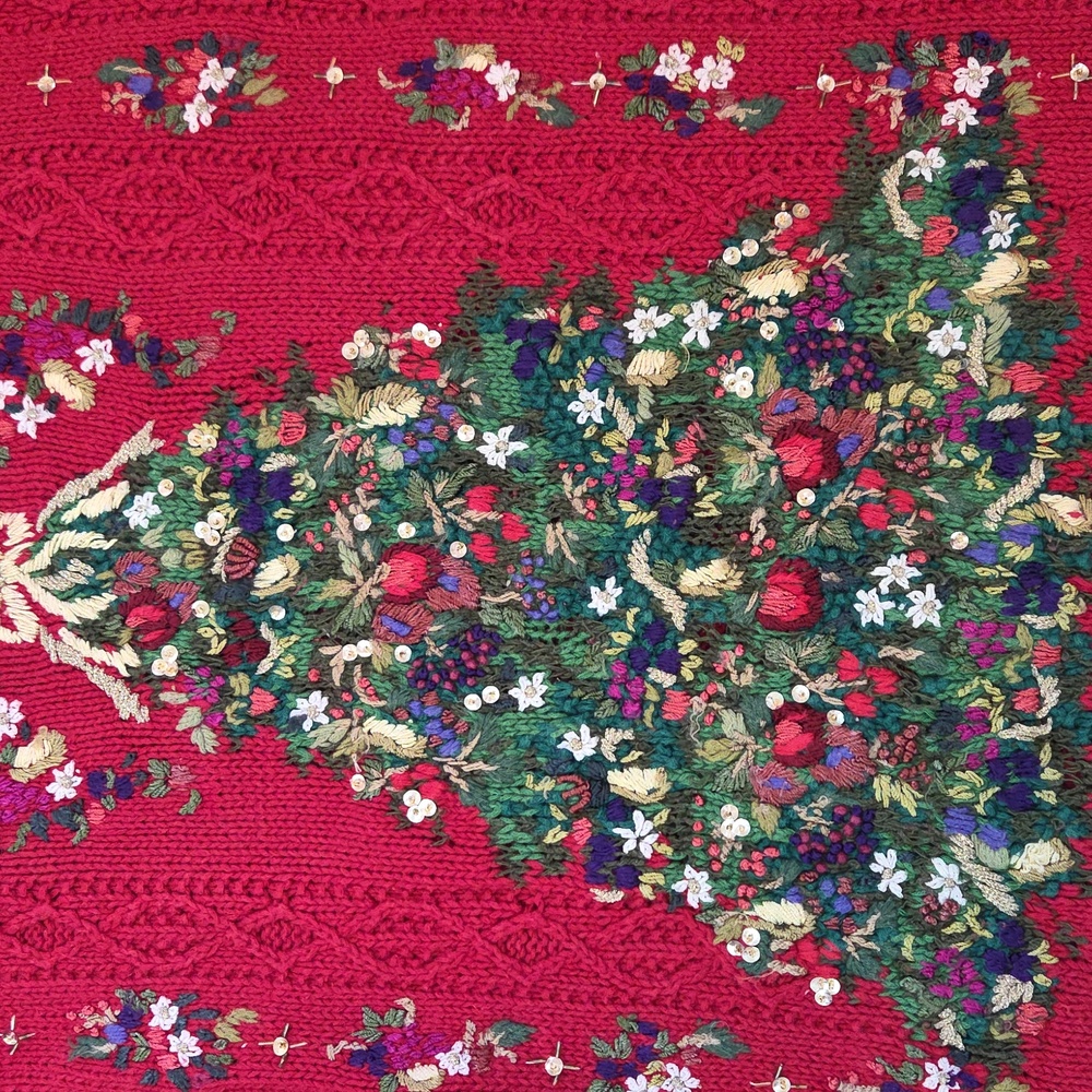 Vintage Heirloom Collectibles Women's Ugly Christmas Sweater Tree - Picture 3 of 5